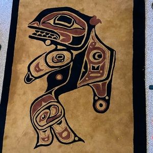 *SOLD* Jordans Hand Tufted Orca Wool Rug - 4x6